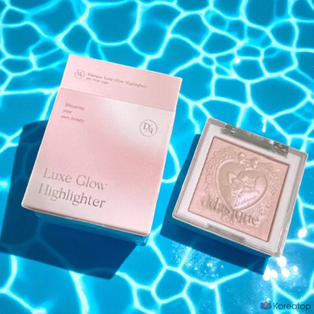 Хайлайтер Dasique Luxe Glow, 1 шт., розовый.