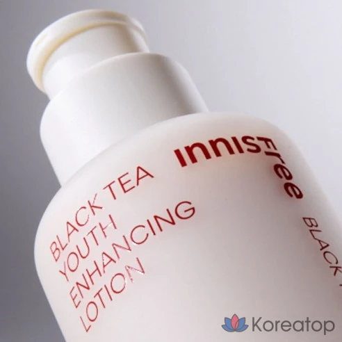Лосьон для повышения эластичности кожи Innisfree New Black Tea Youth