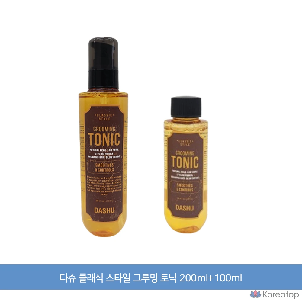 Тоник-воск для укладки волос DASHU Classic Volume Grooming Tonic Water Wax, 300 мл, 1 шт.