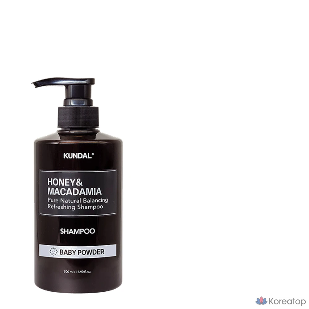 Kundal Honey &amp; Macadamia Nature Шампунь для детской присыпки, 500 мл, 1 шт.