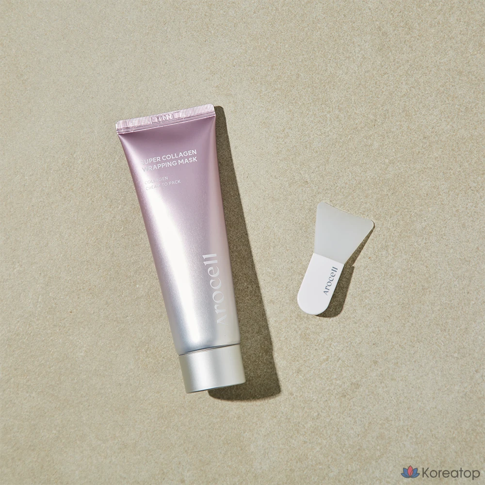 Тканевая маска для лица Arocell Super Collagen Wrapping Mask, 1 шт.