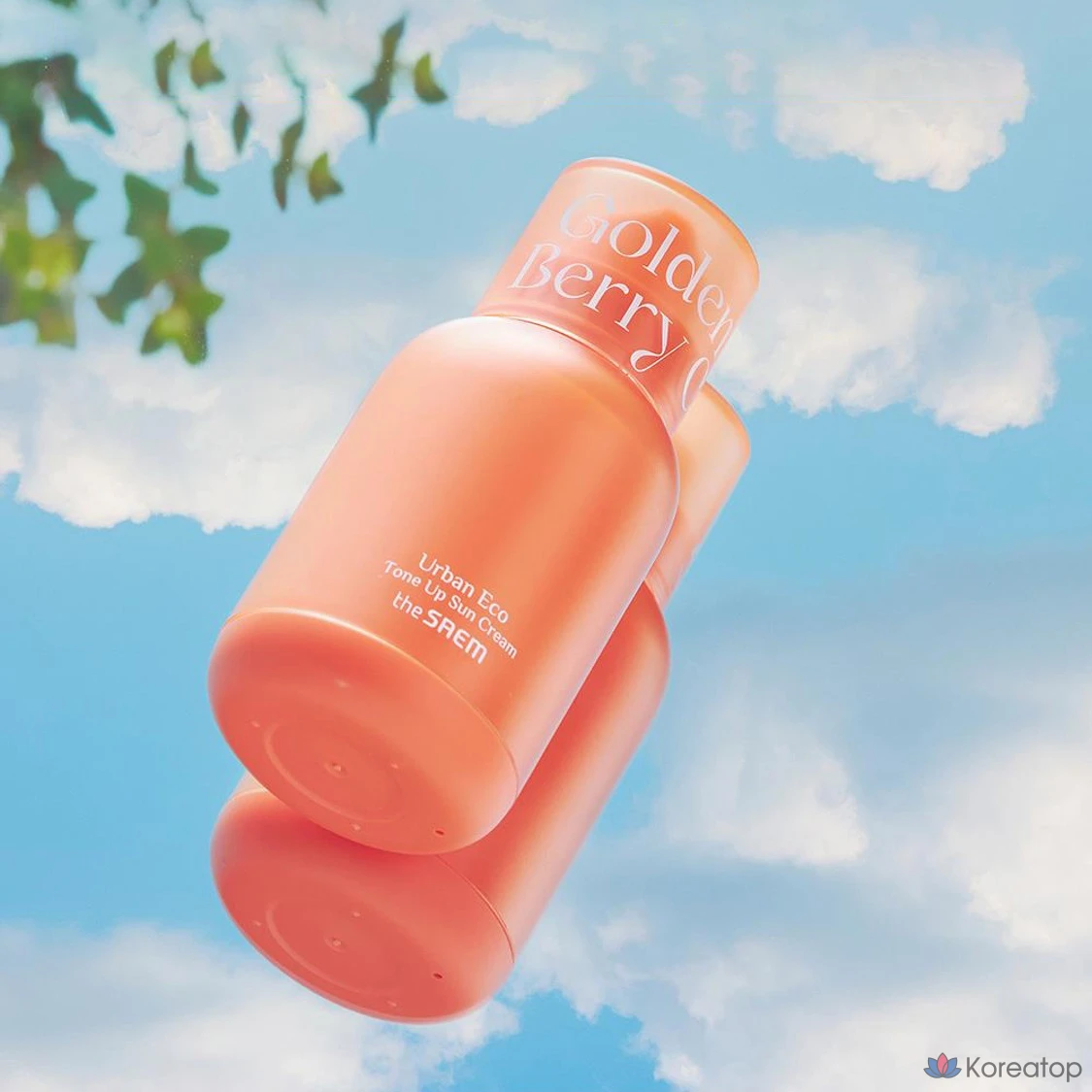 Солнцезащитный крем The Saem Urban Eco Golden Berry Sea Tone-Up Sun Cream SPF50+ PA++++, 50 мл, 1 шт.