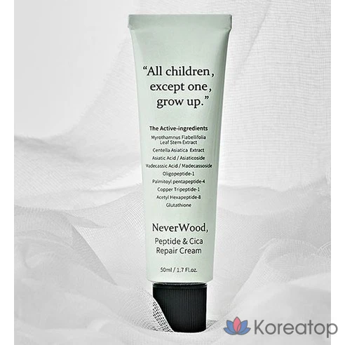 Крем для восстановления с пептидами и цика Beauty Recipe Neverwood, фото 3