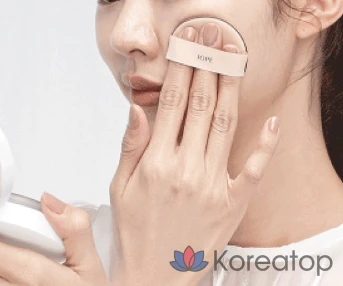 Сменный блок для воздушной подушки IOPE 5-го поколения, 15 г, 21C, прохладная ваниль, 1 шт., фото 3