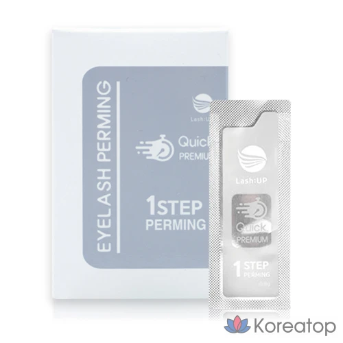 Набор для завивки ресниц Lash:Up Quick Premium, ШАГ 1, 10 шт., футляр, кисточка для туши, 1 шт., 8 г.