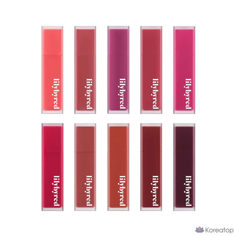 Тинт для губ Lilybyred Mood Lier Velvet Tint, оттенок 07, 1 шт.