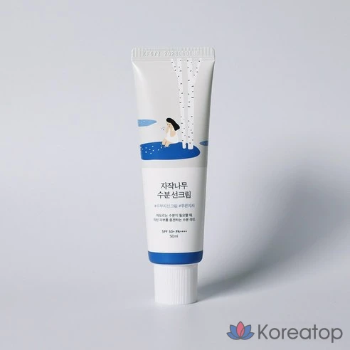 Солнцезащитный крем для лица  Dokdo Round Drop Birch Moisture 1+1 Plan, 50 мл
