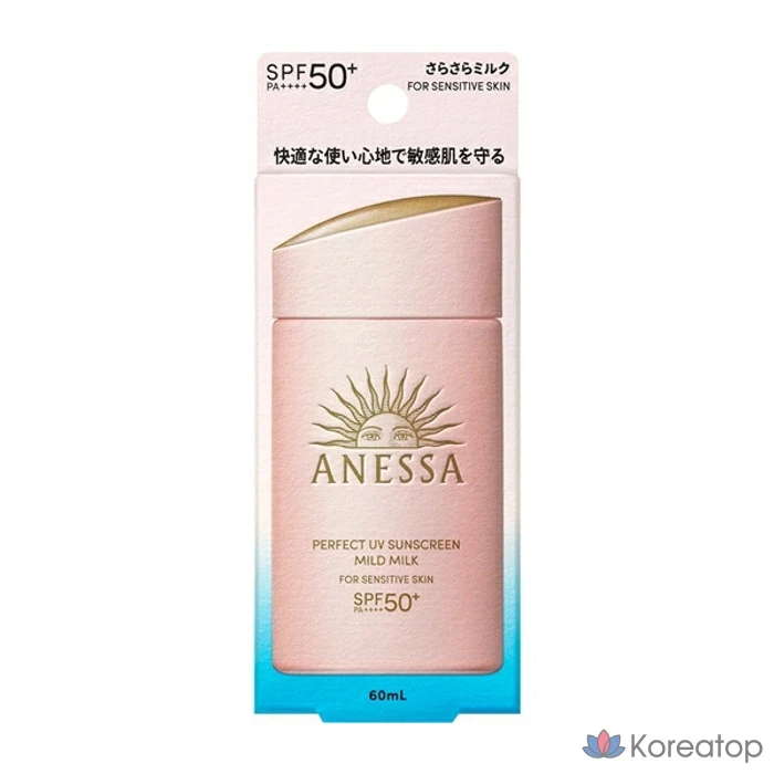 Солнцезащитный крем Anessa Perfect UV Mild Milk Sunscreen, 60 мл, 1 шт.