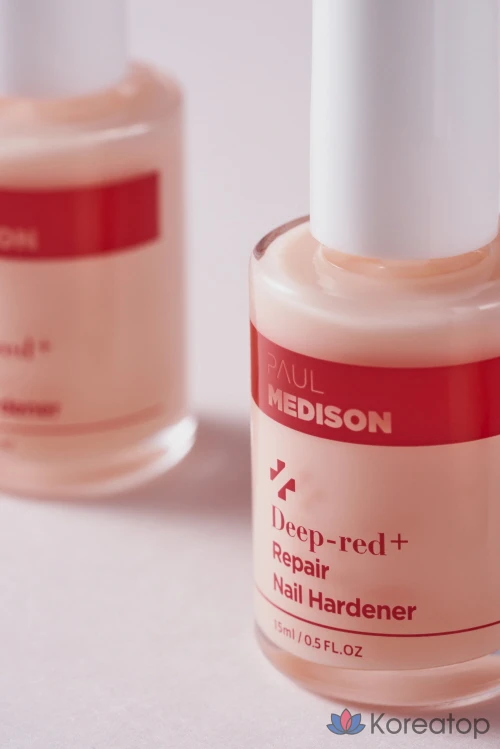 Питательное средство для ногтей PAUL MEDISON Deep Red Repair Nail Nutrition, 15 мл, 1 шт.