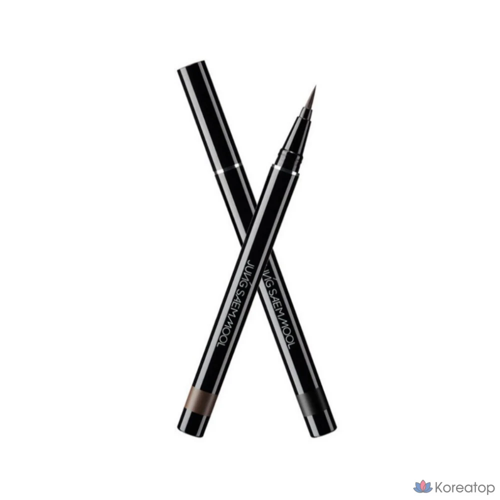 Подводка для глаз Jungsaemmool Artist Kohl Pen Liner, 0.4ml, 2 цвета, 295972, коричневый, 1 шт.