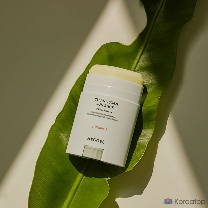 Солнцезащитный стик HYGGEE Clean Vegan Sun Stick SPF50+ PA++++, 20 г, 1 шт.