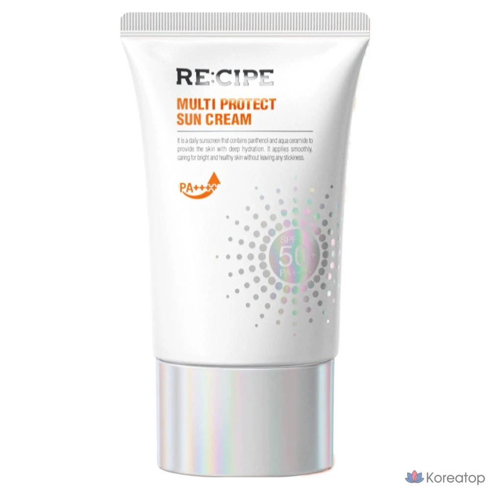 Солнцезащитный крем Re:cipe Multi Protect SPF50+ PA++++, 40 г, 1 шт.