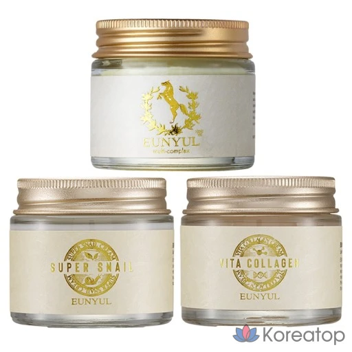 Набор из 3 кремов Eunyul Nutrition Cream, 1 комплект.
