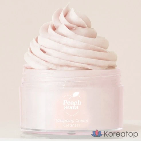 Очищающее средство для лица Vegan Beauty Ariel Peach Soda со взбитыми сливками