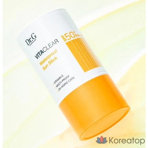 Солнцезащитный стик Dr.G Vita Clear Waterproof SPF50+ PA++++