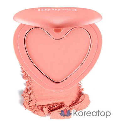 Румяна Lilybyred Love Beam Cheek Blusher, оттенок Yeori Beam, 4.7 г, 1 шт., фото 2