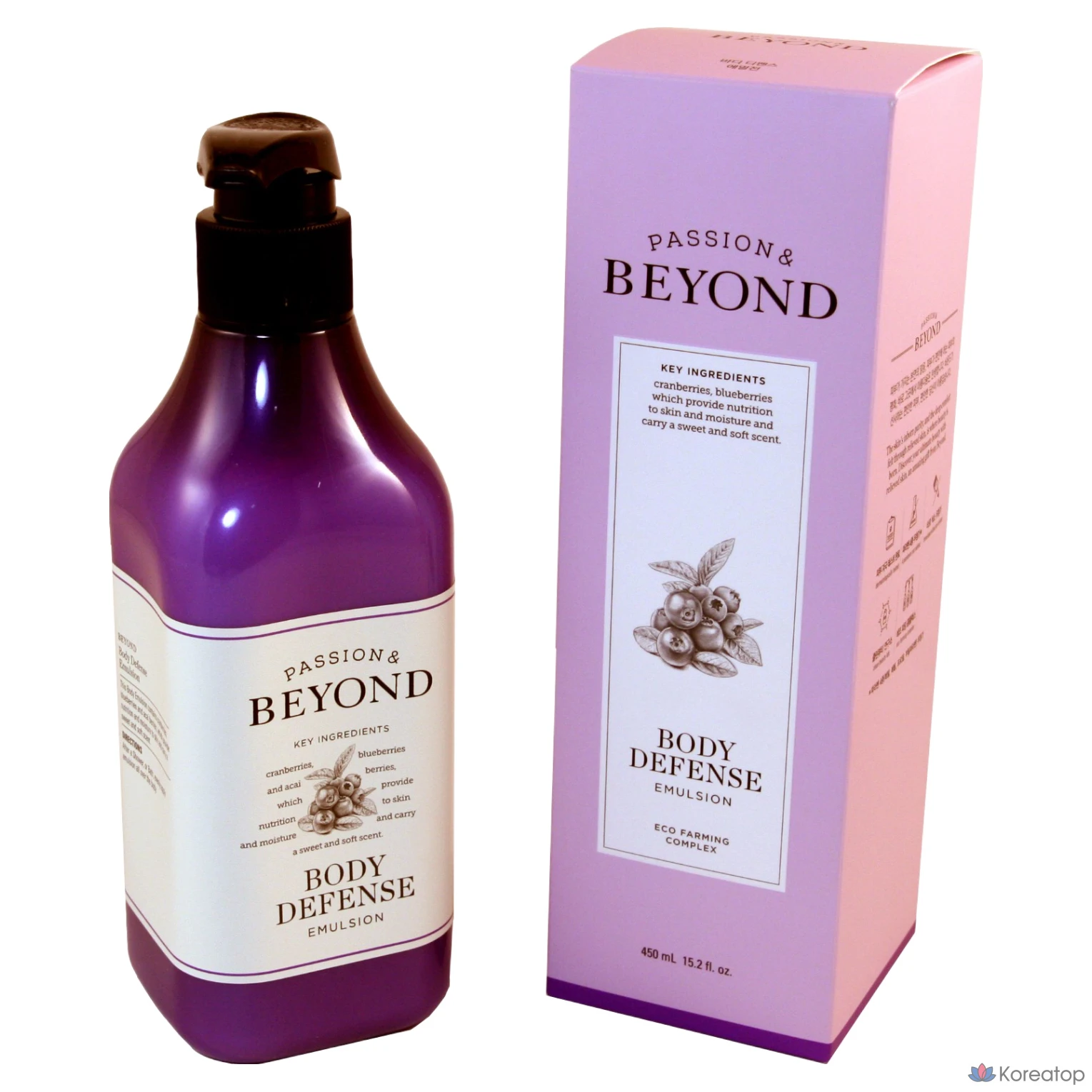 LG Household & Health Care BEYOND Body Defense Эмульсия, 450 мл, 1 шт.