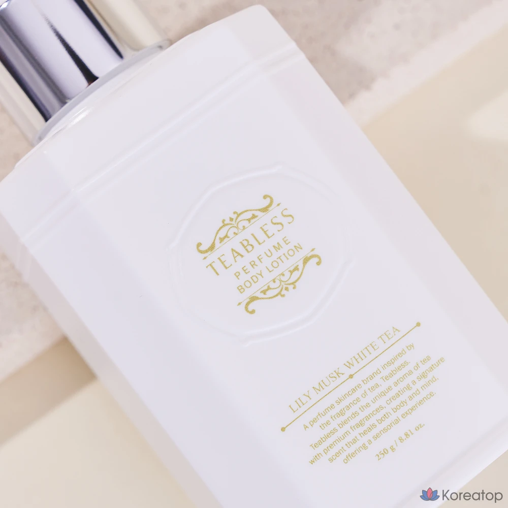 Лосьон для тела TEABLESS Lily Musk White Tea Perfume Body Lotion, 250 г, 1 шт.
