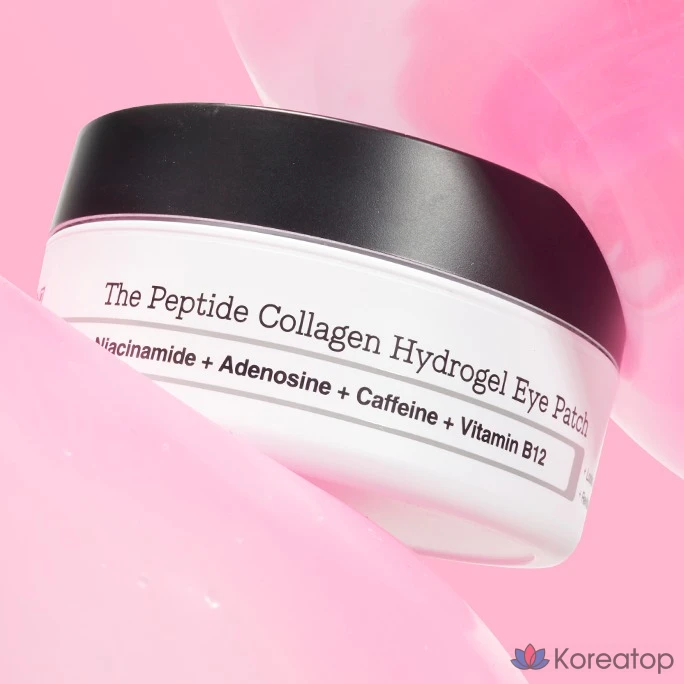 Патчи для глаз COSRX с пептидным коллагеном и гидрогелем, 85 г, разные цвета, 1 упаковка, 60 штук.