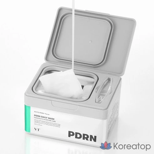 VT Cosmetic PDRN Ежедневная маска, 30 листов, 1 упаковка