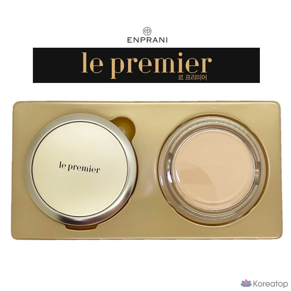 Enprani Le Premier Two-Way Cake Основной продукт + набор для пополнения, 1 шт., № 21, светло-бежевый