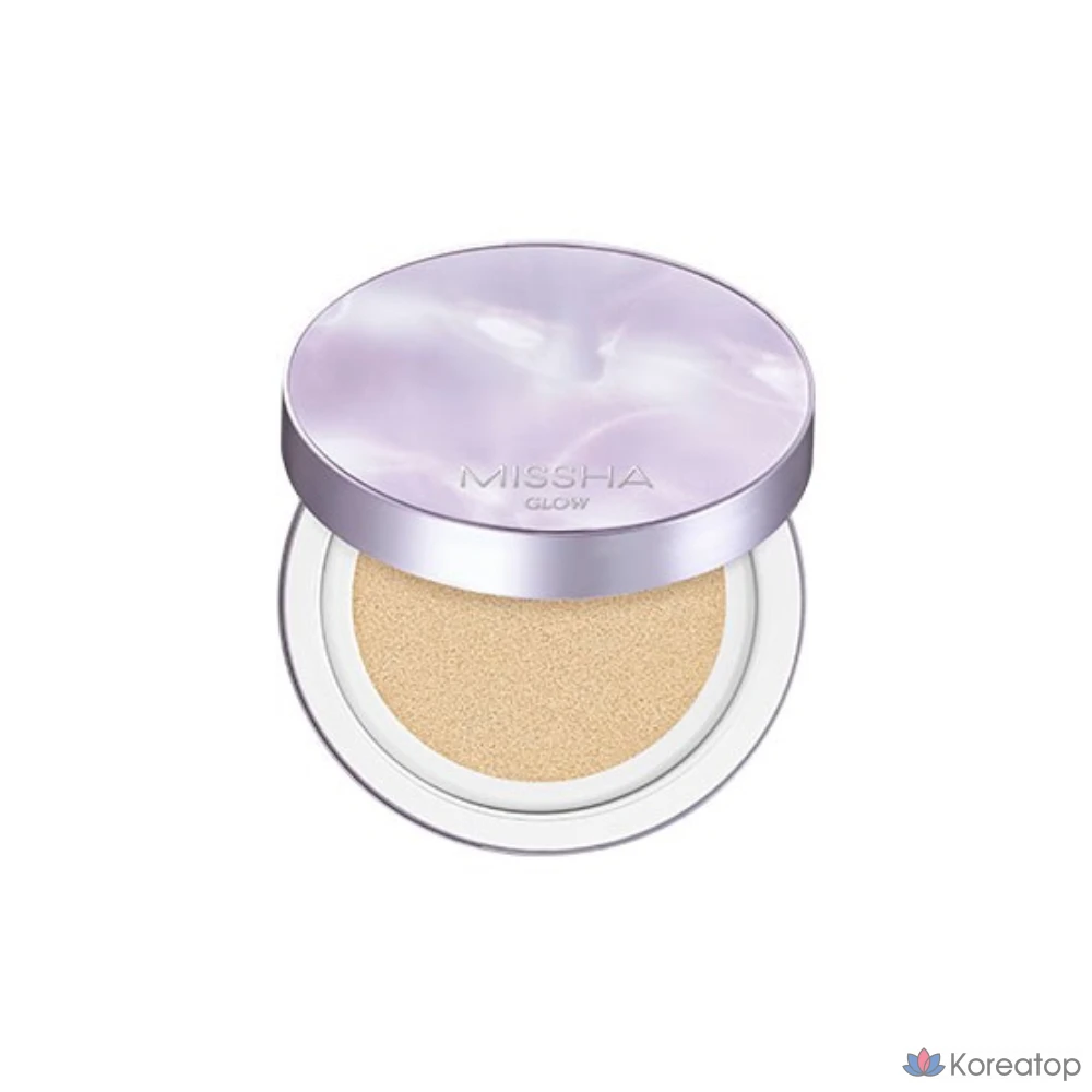 Тональный крем-кушон Missha Glow Layering Fit Cushion, 14 г, № 17, цвет слоновой кости, 1 шт.