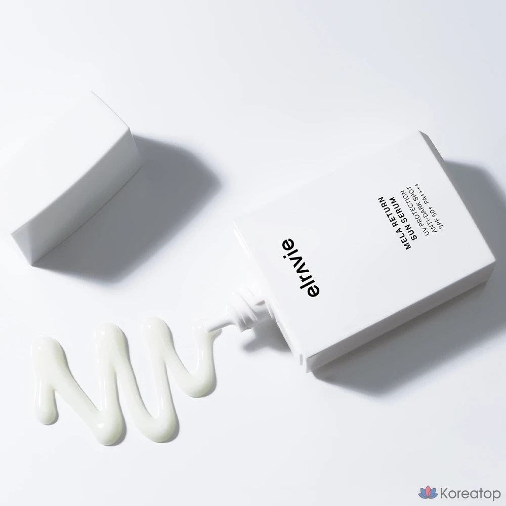 Солнцезащитный крем ELROEL Melareturn Blemish Pore Care Sun Serum SPF50+ PA++++, 50 мл, 1 шт.
