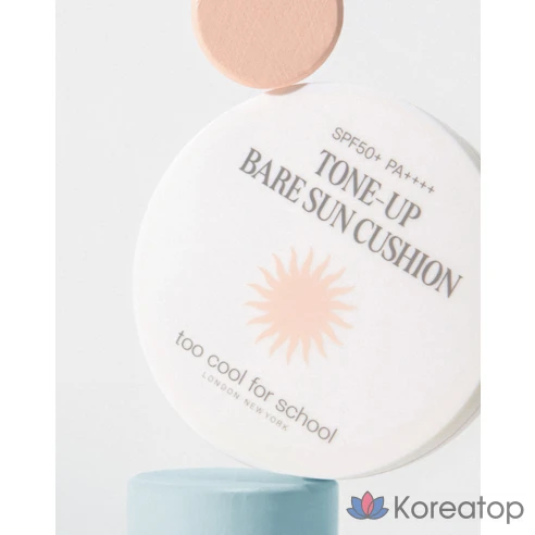 Солнцезащитный кушон Too Cool For School Tone Up Bare SPF50+ PA++++