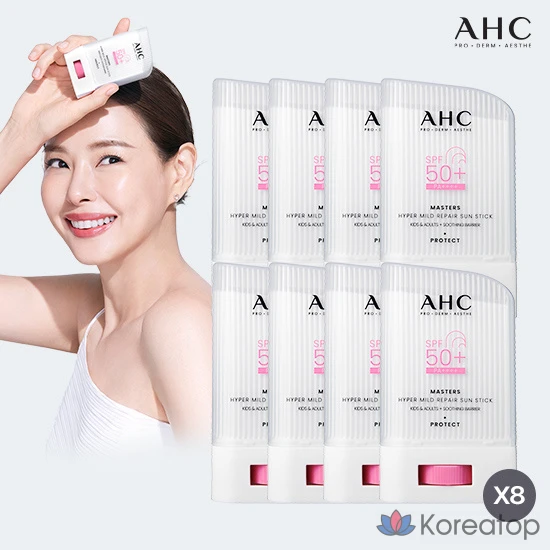 Солнцезащитный стик AHC Masters Hyper Mild Repair Sun Stick Perfect Double Composition