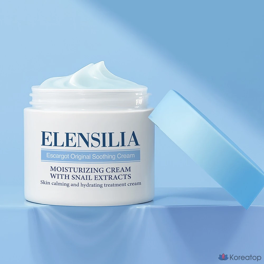 Elensilia Escargot Original Успокаивающий крем с улиткой, 50 мл, 1 шт.