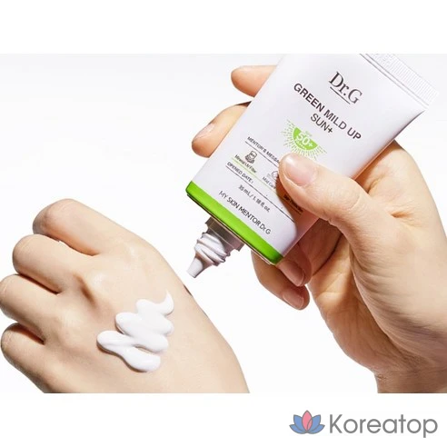 Солнцезащитный крем для чувствительной кожи Dr.G, 35 мл