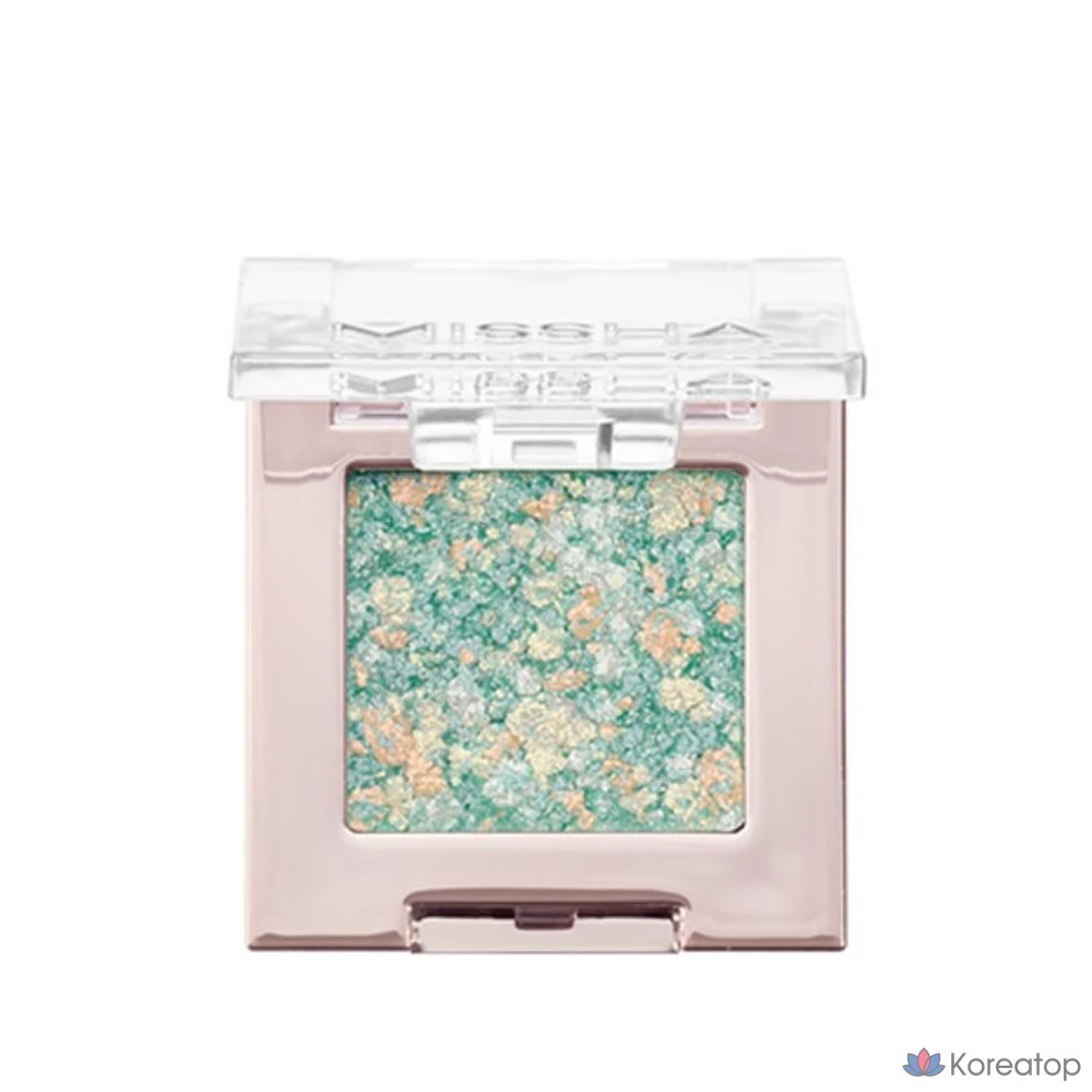Тени для век Missha Glitter Prism, 2 г, № 22, оттенок Mint Prism, 1 шт.
