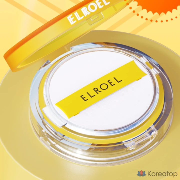 Кушон ELROEL Pangpang Yellow Sun Cushion Plus SPF 50+ PA++++, 15 г, 1 шт.