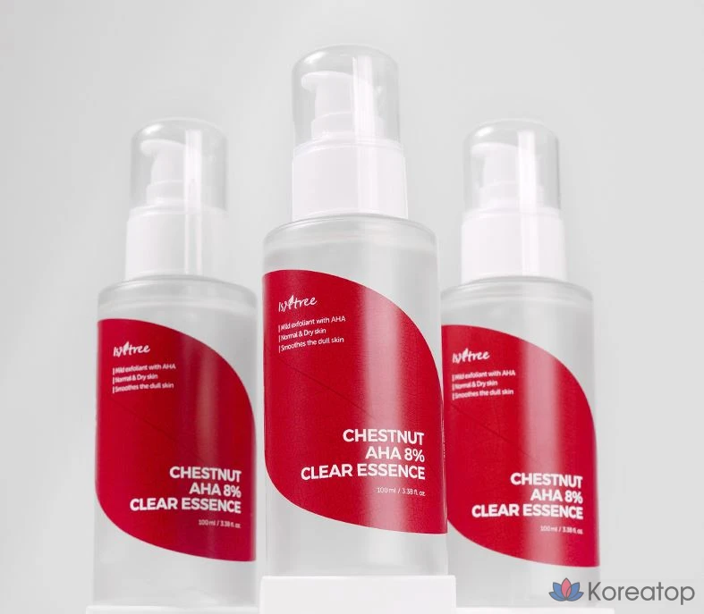 Эссенция IsNtree Chestnut AHA 8% Clear Essence, 100 мл, 1 шт.