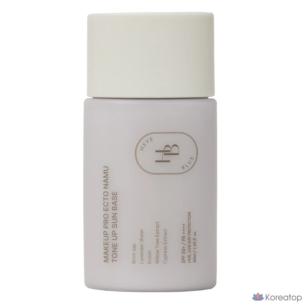 Hebblue Makeup Pro Ecto Tree Tone Up Sun Base, 1 шт., 50 мл