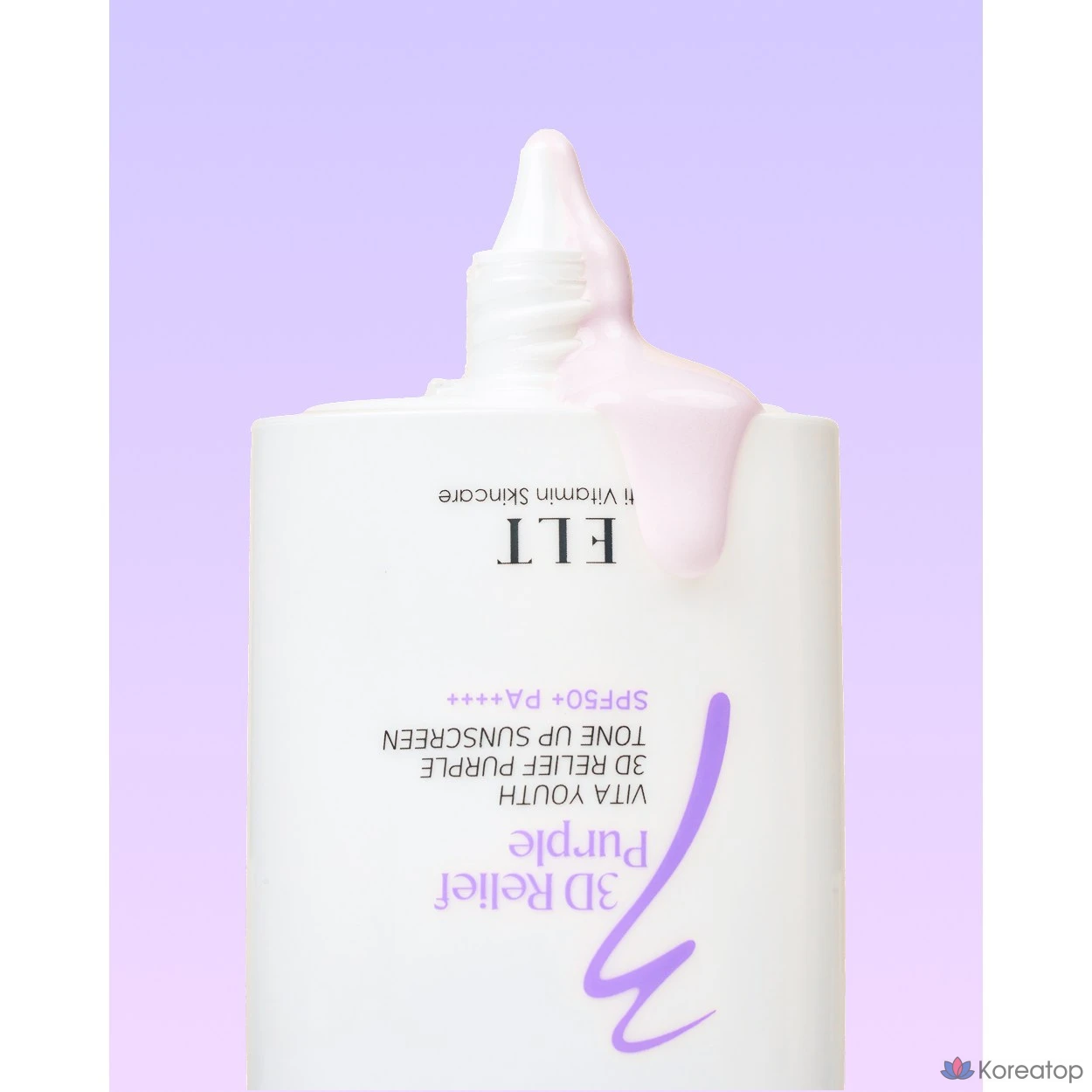 Солнцезащитный крем ELT Vitayous 3D Relief Purple Tone-Up, 1 шт., 50 мл