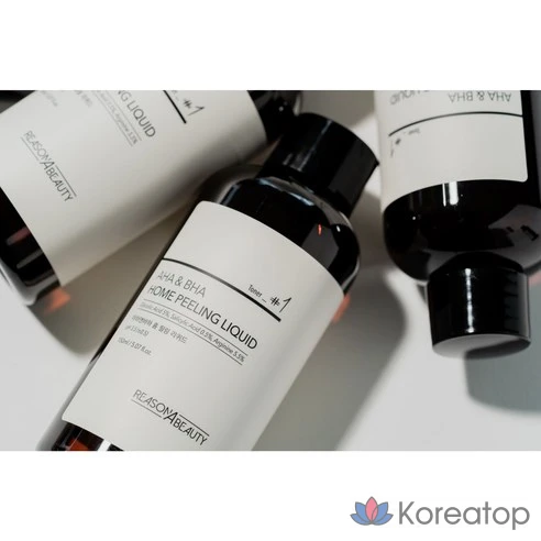 Пилинг-ликвид для домашнего использования с AHA и BHA Reason Beauty 150 мл