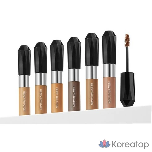 Тушь для бровей Kiss Me Heavy Rotation Coloring Eyebrow Mascara 8г, 08 Пепельно-серый