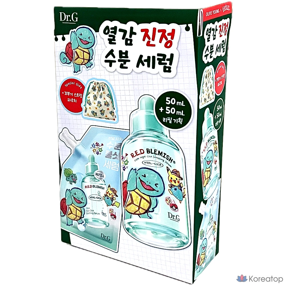 Сыворотка Dr. G Red Blemish Clear Hyal Cica Soothing Serum, 100 мл, 1 шт.
