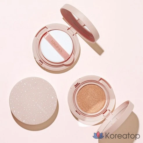 Увлажняющий маскирующий кушон Tonefit Sun Vegan Nude Beige Cover Sun Cushion SPF50+ PA++++