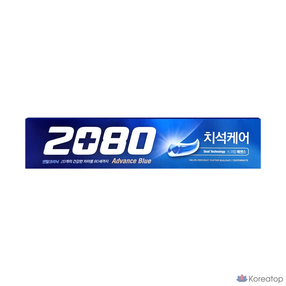 Зубная паста Dental Clinic 2080 Advanced Blue Tartar Care, 160 г, 1 шт.