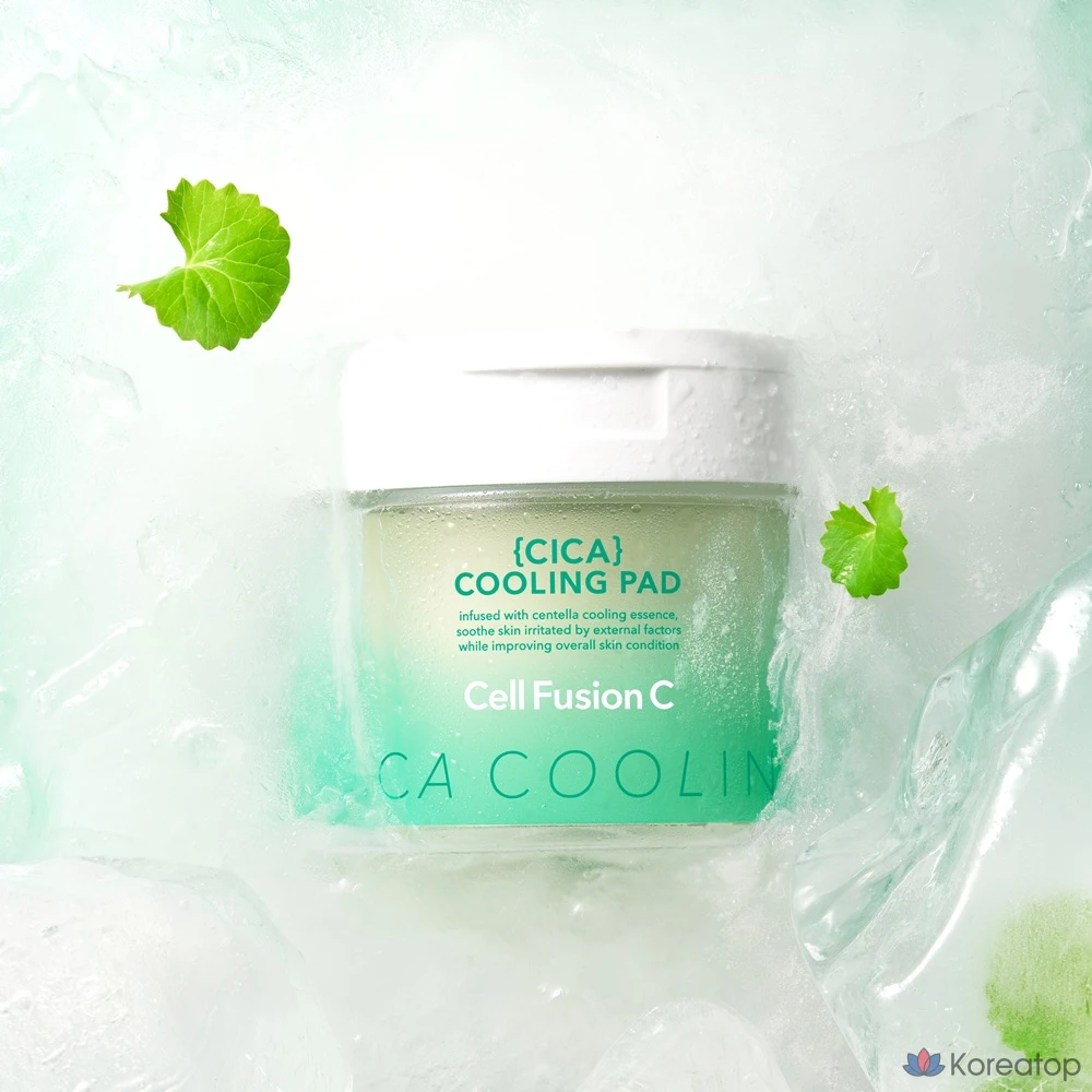 Охлаждающая подушечка Cellfusion C Post Alpha Cica, 180 мл, 70 листов, 1 упаковка., фото 3
