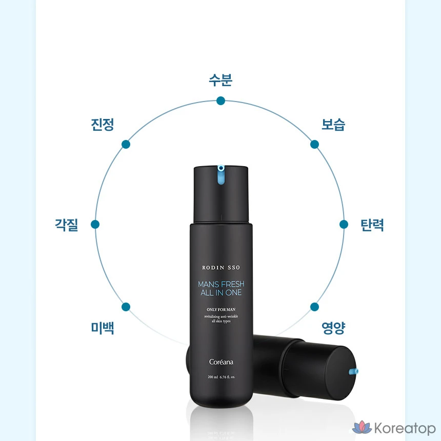 Универсальный лосьон для лица Coreana So Homme Fresh для мужчин, 1 шт., 200 мл