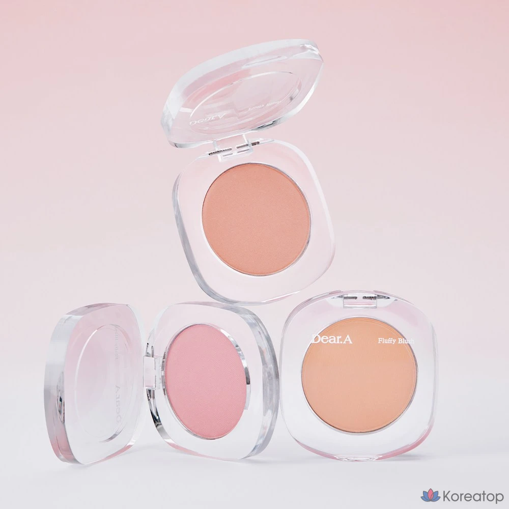 Dear.A Пушистые румяна, 06 Персиковый сорбет, 1 шт.