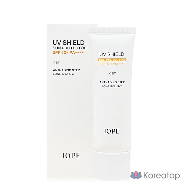 Солнцезащитный крем IOPE UV Shield Essential Sun Protector SPF50+ PA++++, 50 мл, 1 шт., фото 3