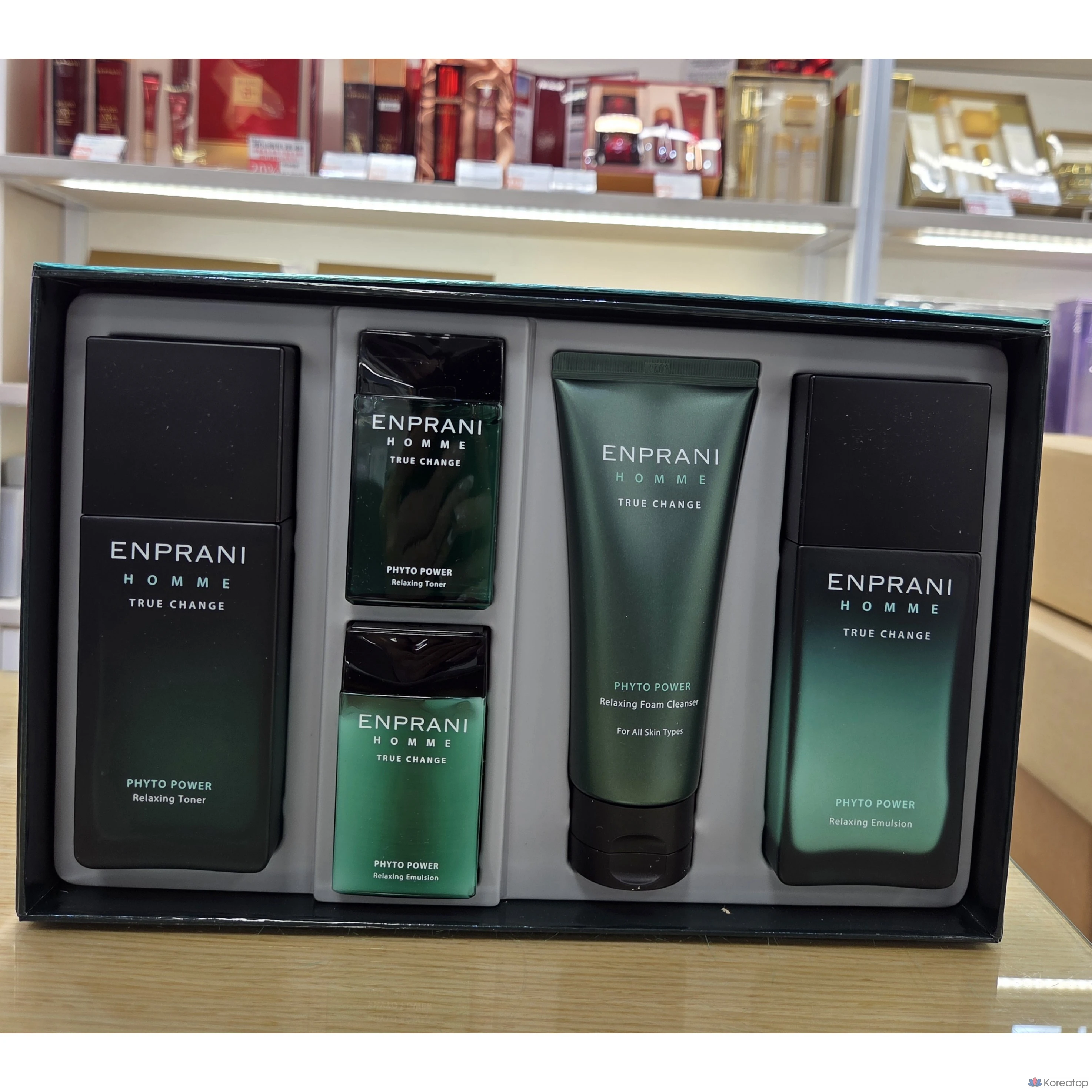 Набор для ухода Enprani Homme Phytopower 3-piece Set, 1 шт.