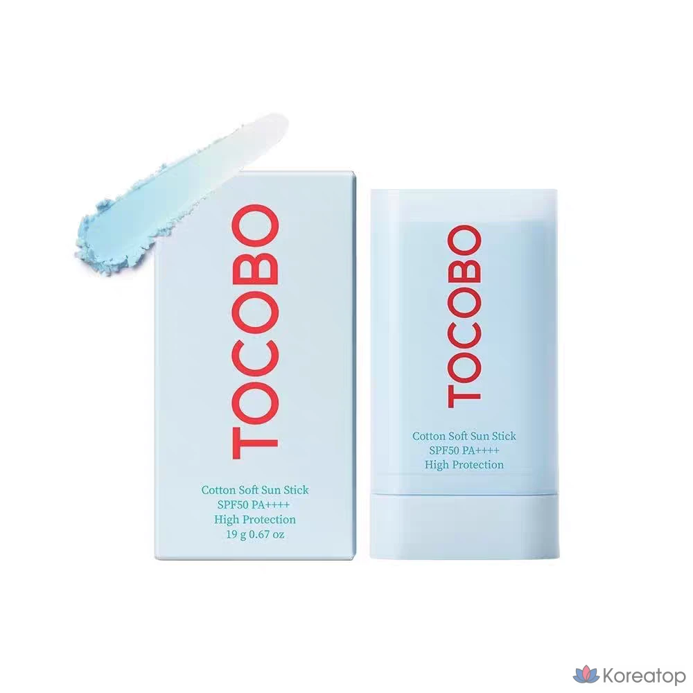 Tokobo Cotton Soft Sun Stick 19 г SPF50+ PA++++, 1 шт.