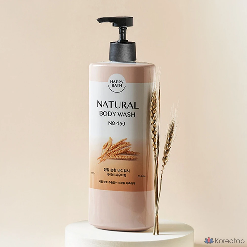Гель для душа Happy Bath Natural Really Gentle Body Wash с ароматом детской присыпки, 900 г, 1 шт.
