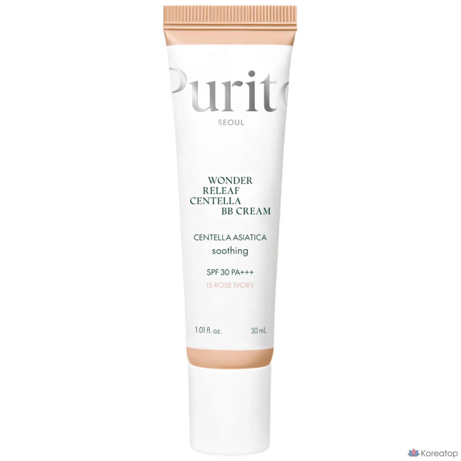 Purito Wonder Relief BB-крем с центеллой, 1 шт., 30 мл, №15 Rose Ivory