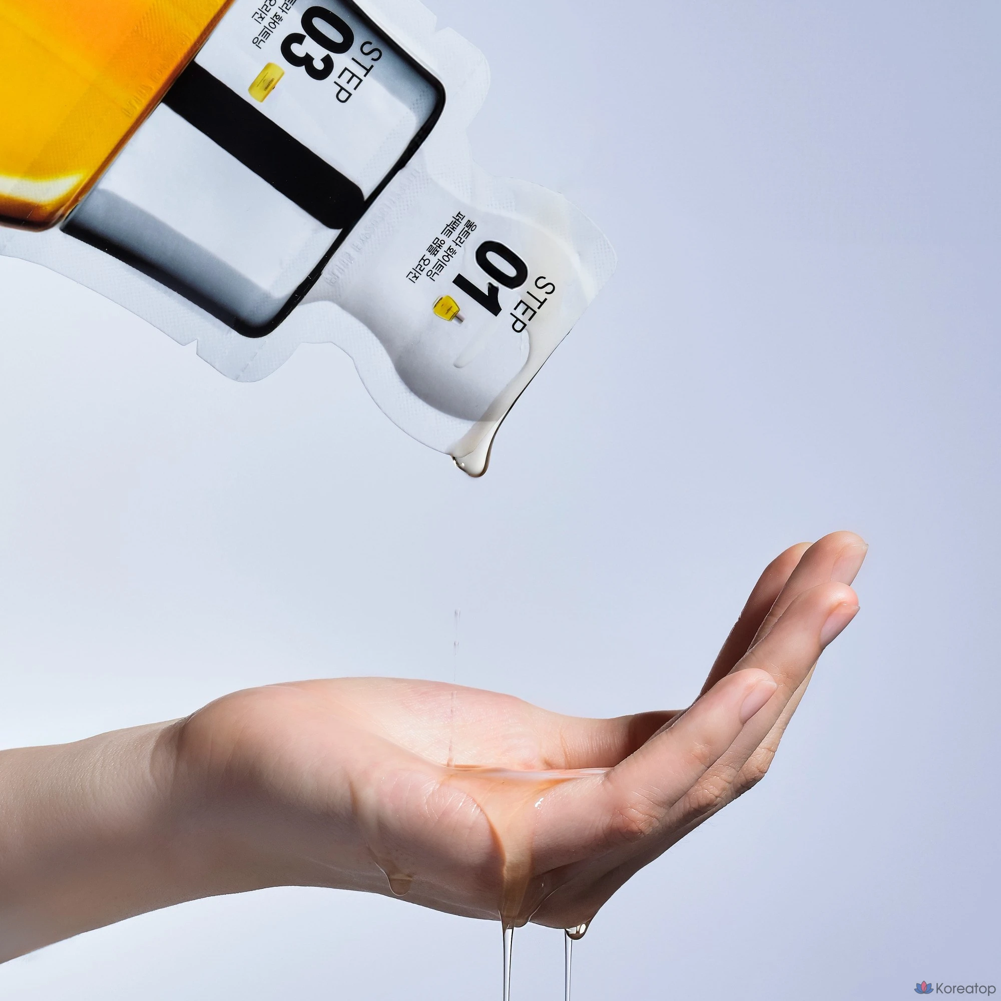 Набор отбеливающих масок Migu Hara Big 3-Step, 10 штук, 2 упаковки, фото 2